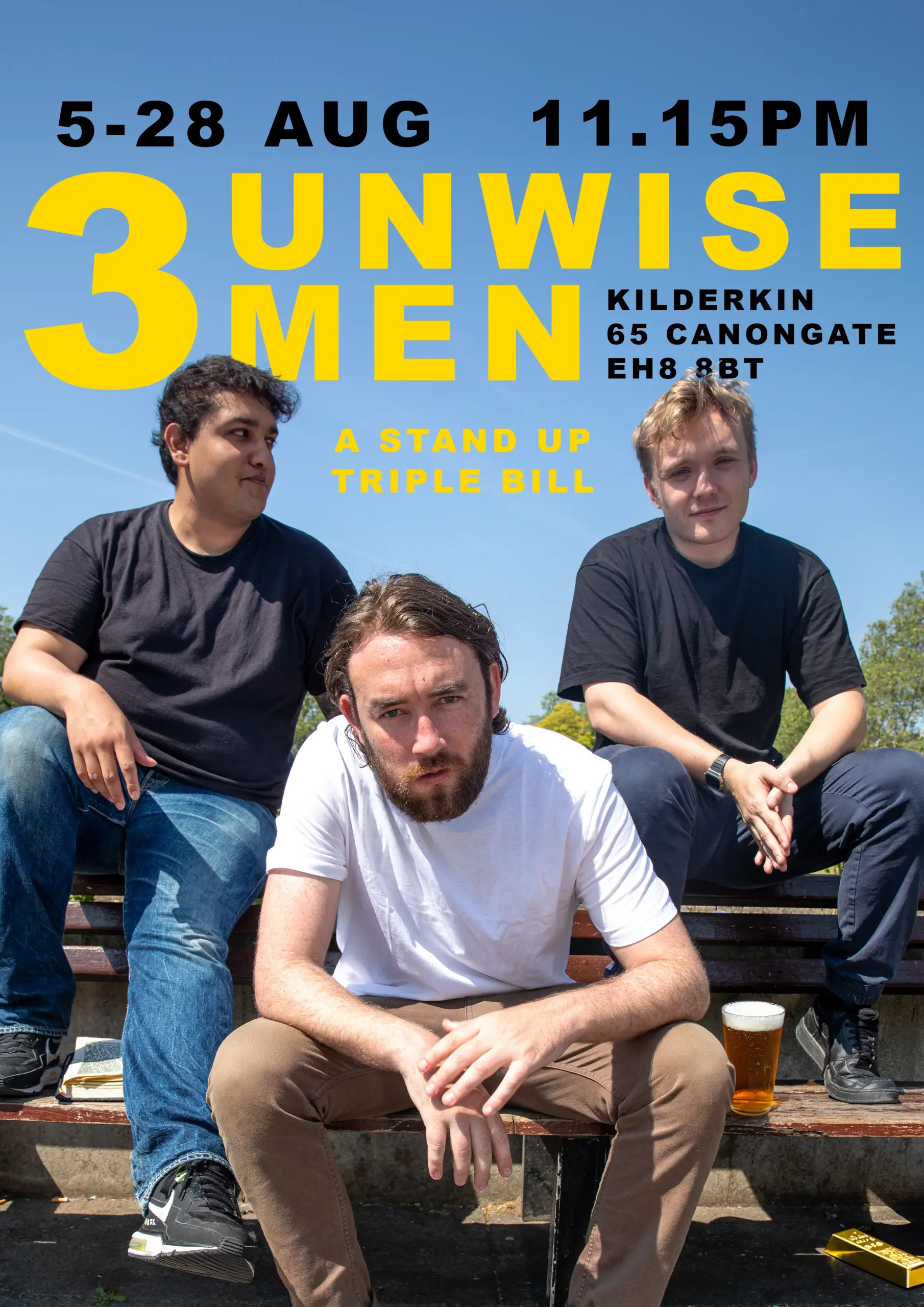 3 Unwise Men comedy show